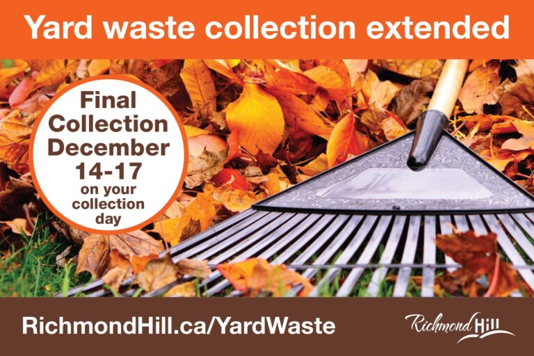 YARD WASTE COLLECTION EXTENDED Mayor David West