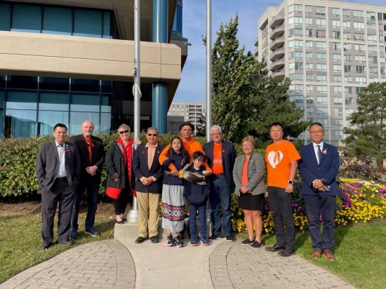 Acknowledging National Day of Truth and Reconciliation in Richmond Hill with Odeiwin and the community